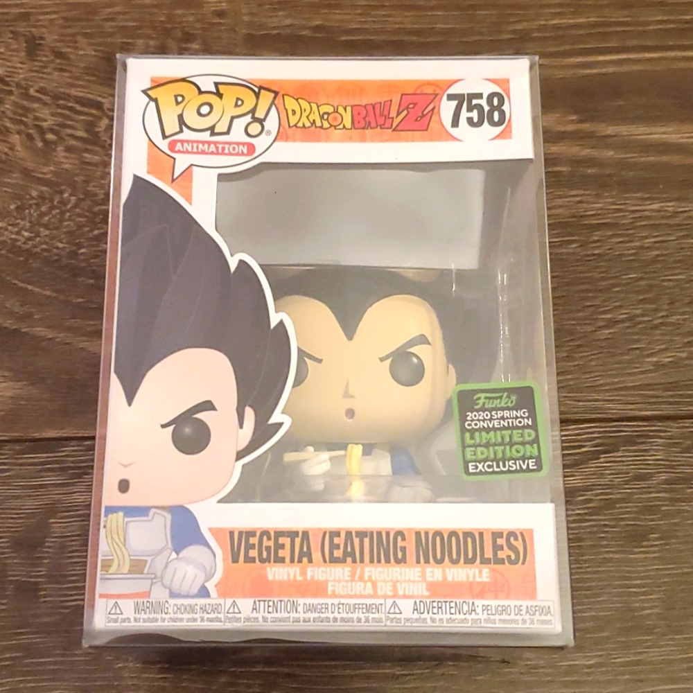 Dragonball Z Vegeta eating Noodles 2020 Spring Exclusive- Limited Edition